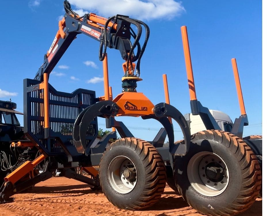 Garra florestal para autocarregável