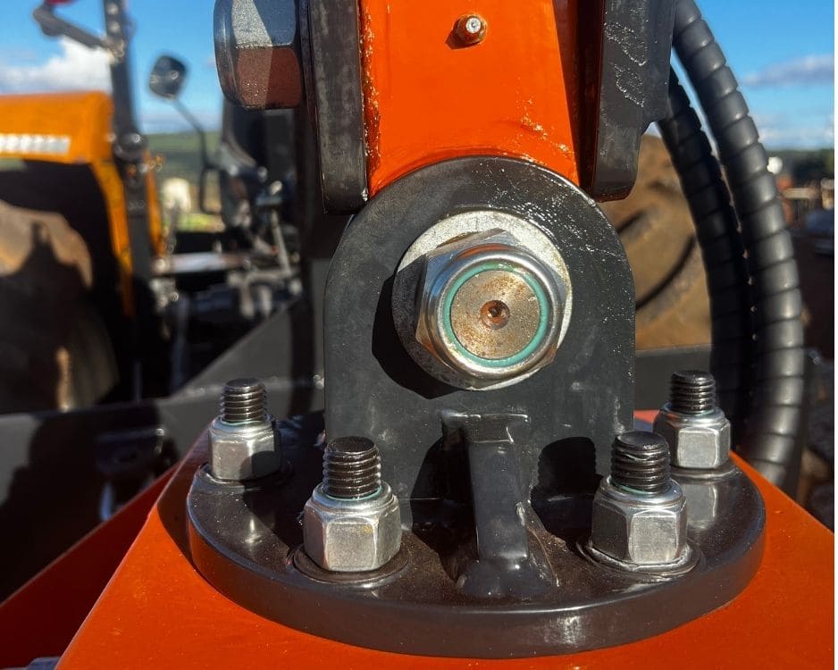 Biela de fixação da garra do Mini Skidder